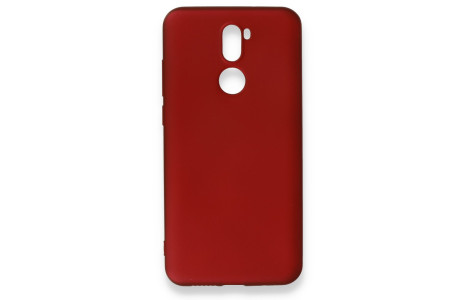 Newface Vestel Z30 Kılıf First Silikon - Bordo