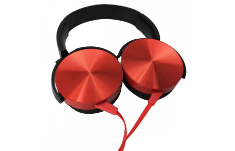 Newface XB450 Kablolu Extra Bass Kulaklık - Kırmızı