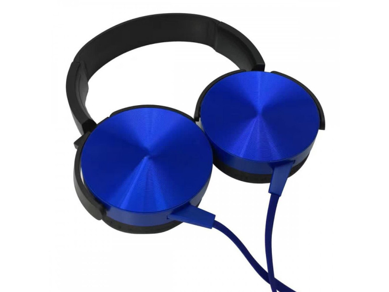 Newface XB450 Kablolu Extra Bass Kulaklık - Mavi