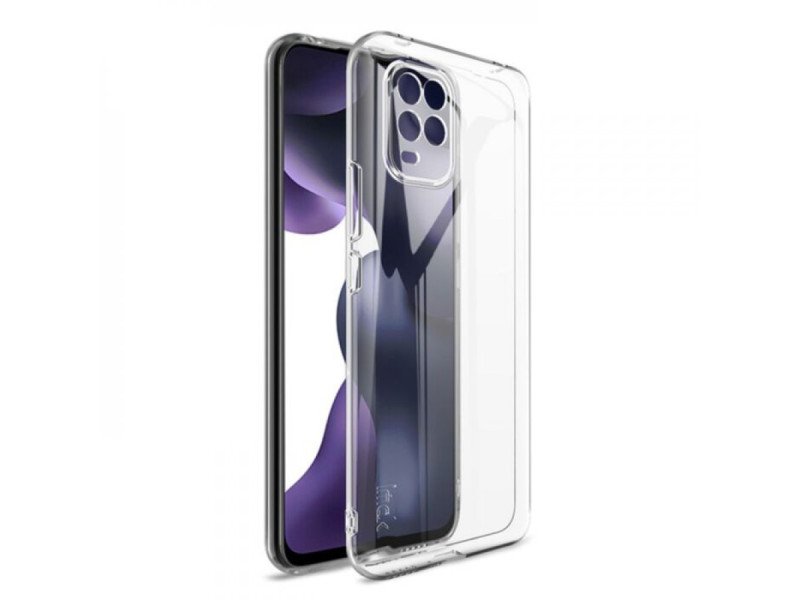 Newface Xiaomi Mi 10 Lite Kılıf Lüx Şeffaf Silikon - Şeffaf