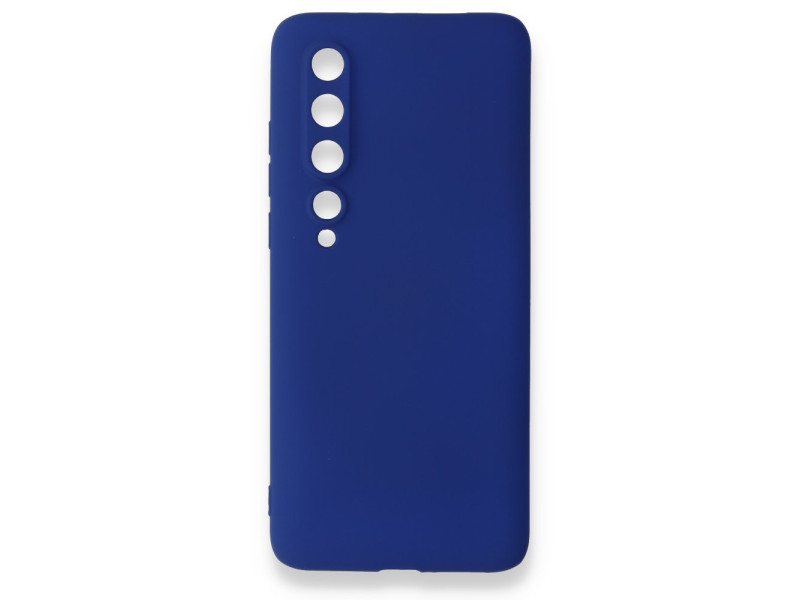 Newface Xiaomi Mi 10 Kılıf First Silikon - Lacivert