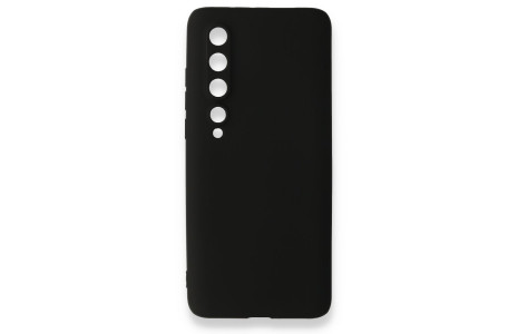 Newface Xiaomi Mi 10 Kılıf First Silikon - Siyah