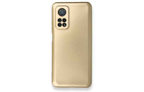 Newface Xiaomi Mi 10T Kılıf First Silikon - Gold