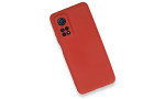 Newface Xiaomi Mi 10T Kılıf First Silikon - Kırmızı