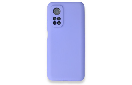Newface Xiaomi Mi 10T Kılıf First Silikon - Lila