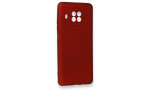Newface Xiaomi Mi 10T Lite Kılıf First Silikon - Bordo