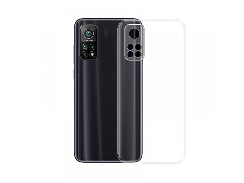 Newface Xiaomi Mi 10T Pro Kılıf Lüx Şeffaf Silikon - Şeffaf