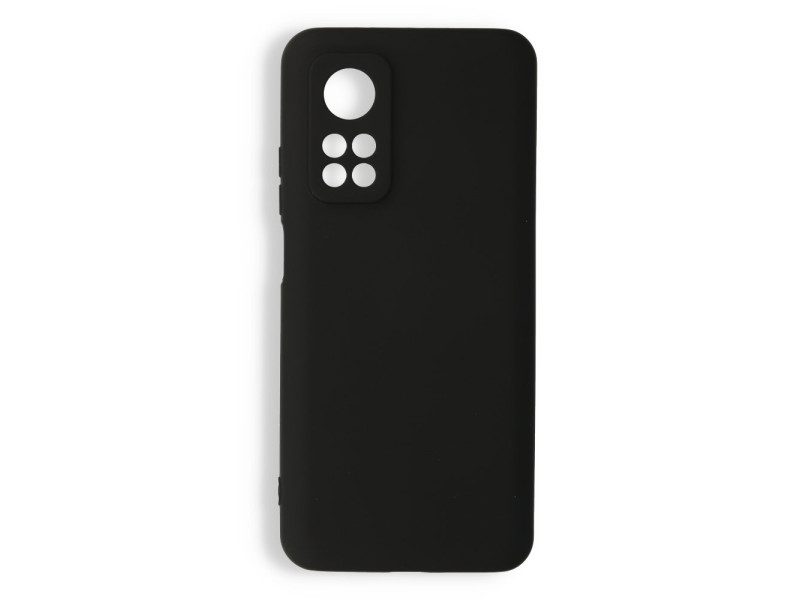 Newface Xiaomi Mi 10T Pro Kılıf Nano içi Kadife Silikon - Siyah