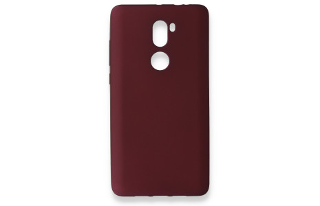 Newface Xiaomi Mi 5S Plus Kılıf First Silikon - Mürdüm