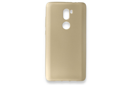 Newface Xiaomi Mi 5S Plus Kılıf First Silikon - Gold