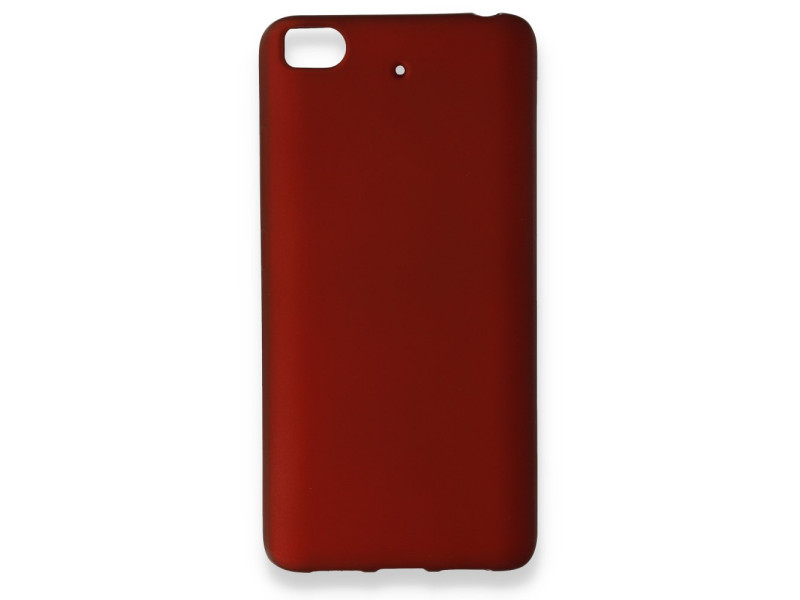 Newface Xiaomi Mi 5S Kılıf First Silikon - Bordo