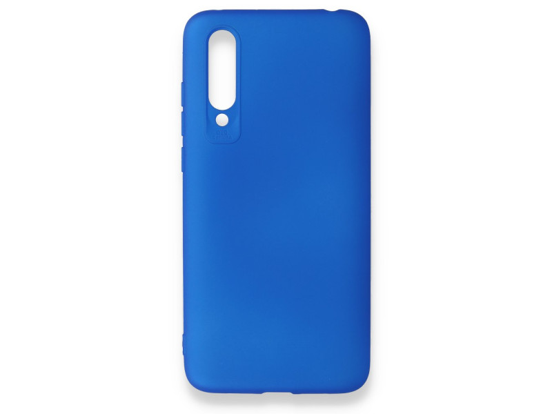 Newface Xiaomi Mi 9 Lite Kılıf First Silikon - Mavi