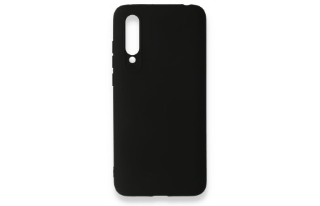 Newface Xiaomi Mi 9 Lite Kılıf First Silikon - Siyah