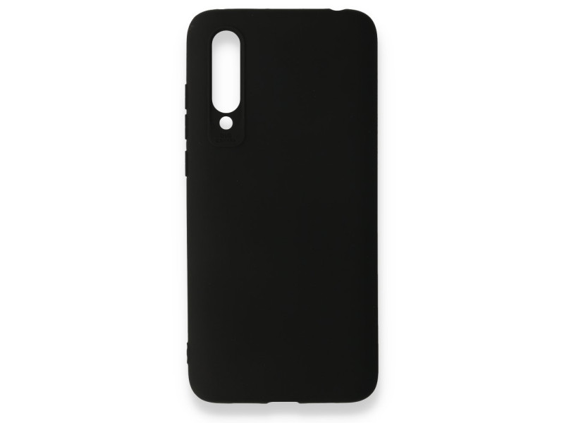 Newface Xiaomi Mi 9 Lite Kılıf First Silikon - Siyah