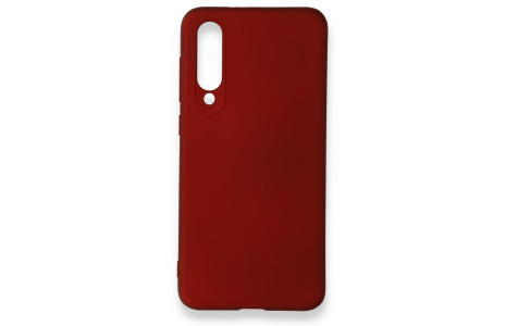 Newface Xiaomi Mi 9 SE Kılıf First Silikon - Bordo