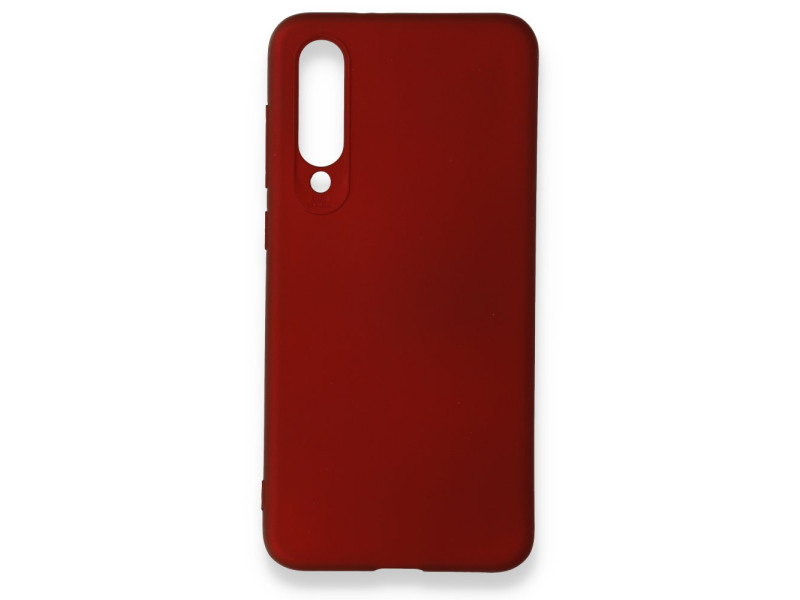 Newface Xiaomi Mi 9 SE Kılıf First Silikon - Bordo