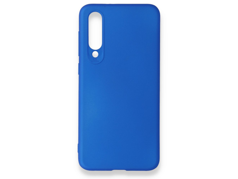Newface Xiaomi Mi 9 SE Kılıf First Silikon - Mavi