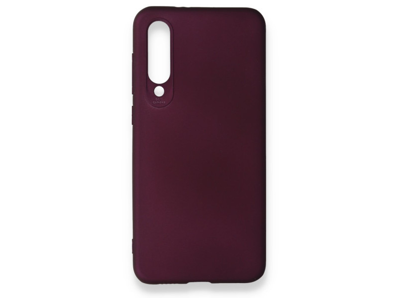 Newface Xiaomi Mi 9 SE Kılıf First Silikon - Mürdüm
