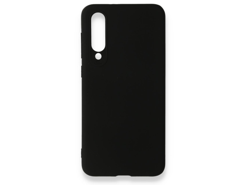 Newface Xiaomi Mi 9 SE Kılıf First Silikon - Siyah