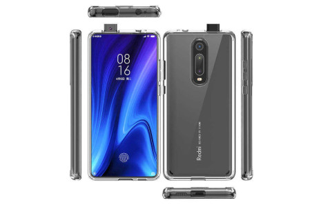 Newface Xiaomi Mi 9T Kılıf Lüx Şeffaf Silikon - Şeffaf