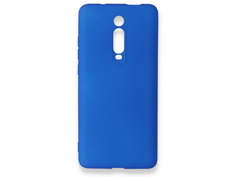Newface Xiaomi Mi 9T Kılıf First Silikon - Mavi