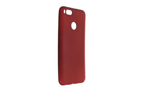 Newface Xiaomi Mi A1 Kılıf First Silikon - Bordo