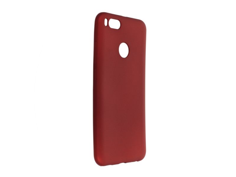 Newface Xiaomi Mi A1 Kılıf First Silikon - Bordo