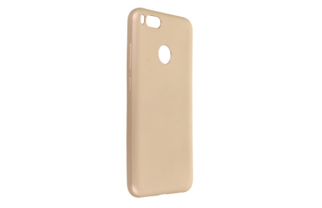 Newface Xiaomi Mi A1 Kılıf First Silikon - Gold