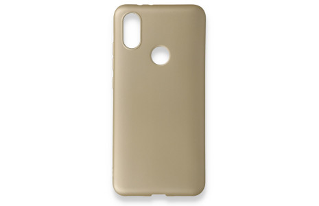 Newface Xiaomi Mi A2 Kılıf First Silikon - Gold