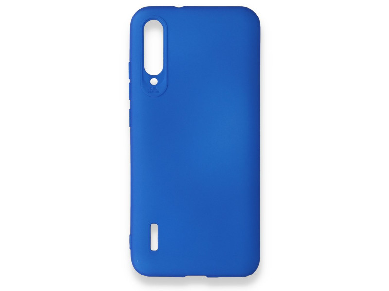 Newface Xiaomi Mi A3 Kılıf First Silikon - Mavi