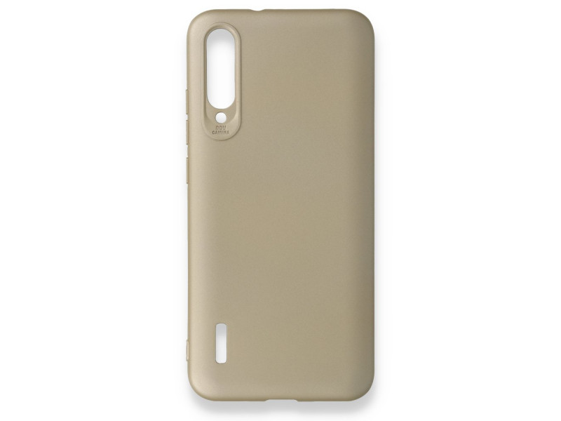 Newface Xiaomi Mi A3 Kılıf First Silikon - Gold