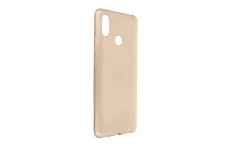 Newface Xiaomi Mi Max 3 Kılıf First Silikon - Gold