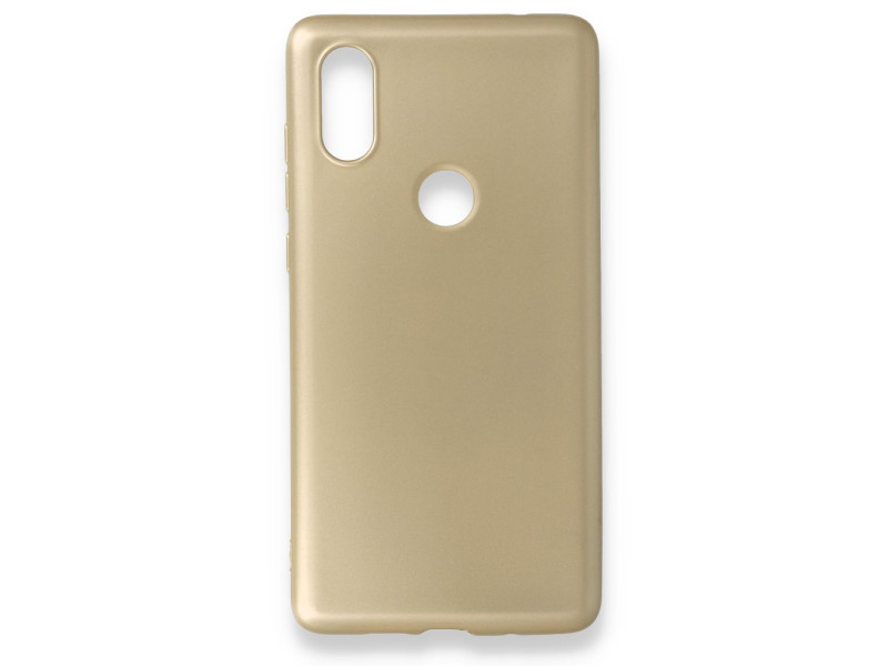 Newface Xiaomi Mi Mix 2S Kılıf First Silikon - Gold