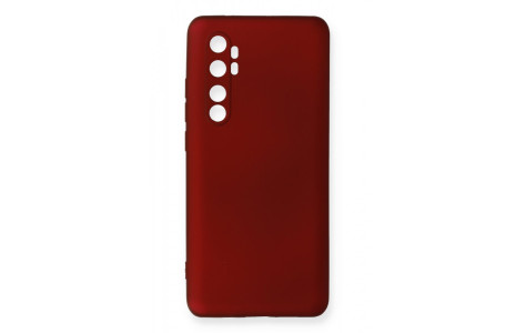 Newface Xiaomi Mi Note 10 Lite Kılıf First Silikon - Bordo