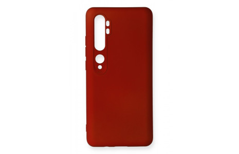 Newface Xiaomi Mi Note 10 Pro Kılıf First Silikon - Bordo