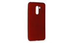 Newface Xiaomi Pocophone F1 Kılıf First Silikon - Bordo