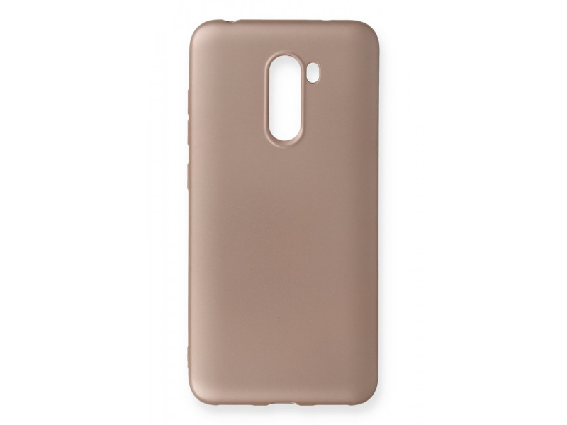 Newface Xiaomi Pocophone F1 Kılıf First Silikon - Rose Gold