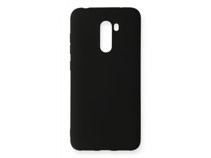 Newface Xiaomi Pocophone F1 Kılıf First Silikon - Siyah