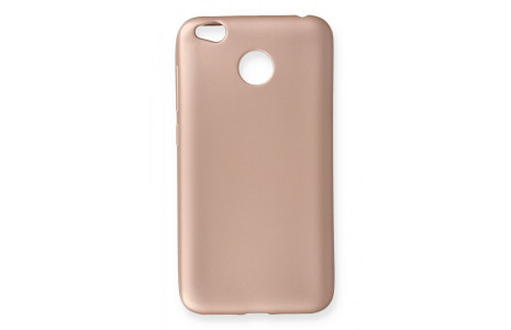 Newface Xiaomi Redmi 4X Kılıf First Silikon - Rose Gold