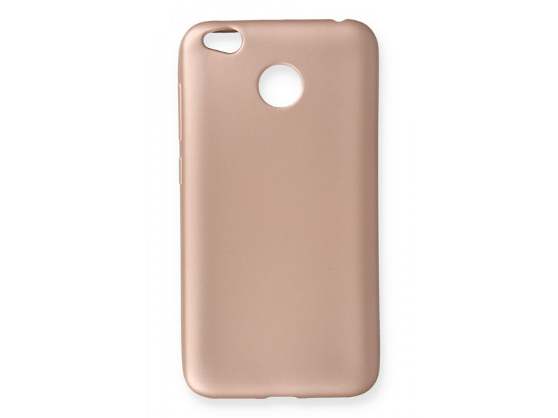 Newface Xiaomi Redmi 4X Kılıf First Silikon - Rose Gold