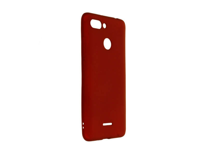 Newface Xiaomi Redmi 6 Kılıf First Silikon - Bordo