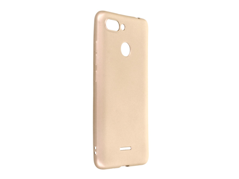 Newface Xiaomi Redmi 6 Kılıf First Silikon - Gold