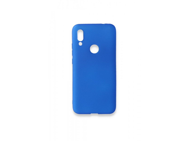 Newface Xiaomi Redmi 7 Kılıf First Silikon - Mavi