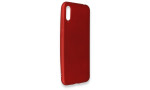Newface Xiaomi Redmi 7A Kılıf First Silikon - Bordo