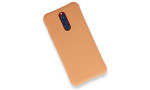 Newface Xiaomi Redmi 8 Kılıf First Silikon - Turuncu