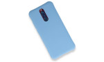 Newface Xiaomi Redmi 8 Kılıf First Silikon - Mavi