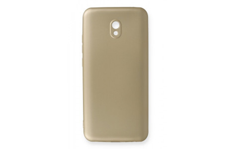Newface Xiaomi Redmi 8A Kılıf First Silikon - Gold
