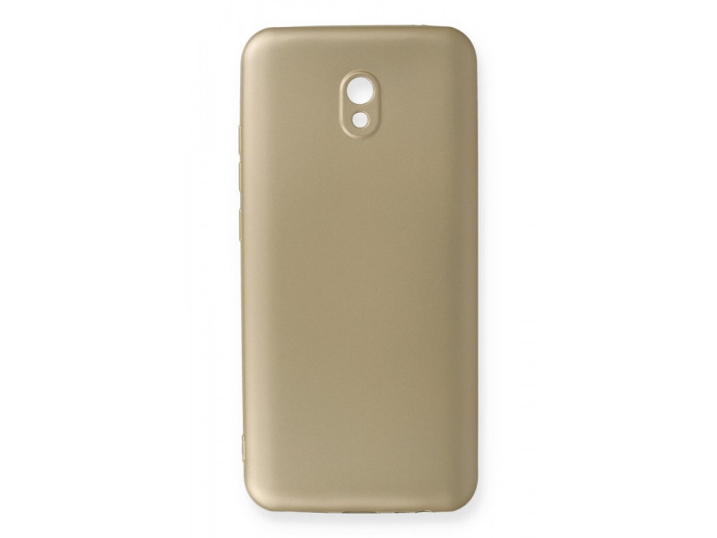 Newface Xiaomi Redmi 8A Kılıf First Silikon - Gold