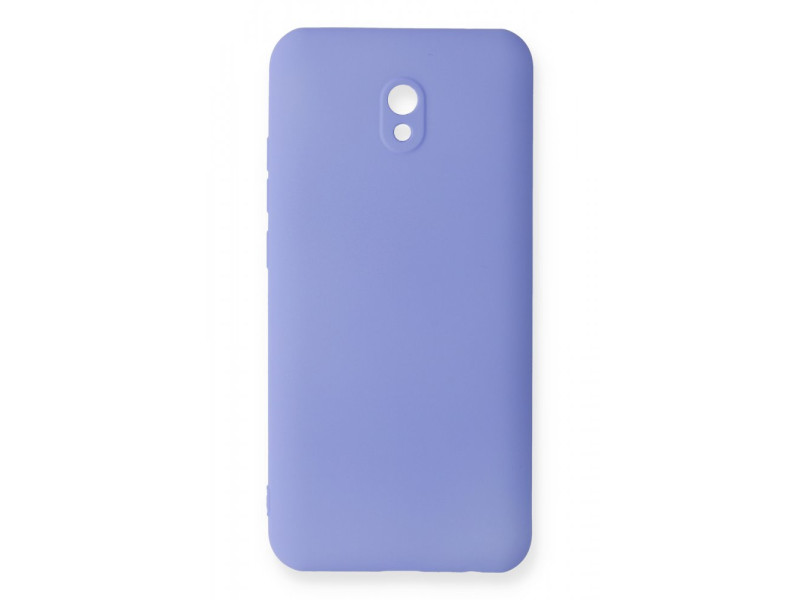 Newface Xiaomi Redmi 8A Kılıf First Silikon - Lila