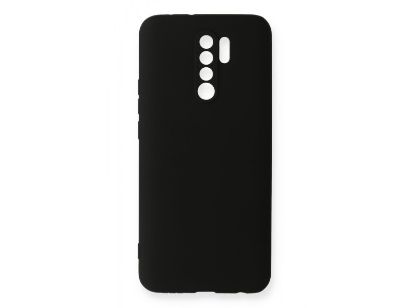 Newface Xiaomi Redmi 9 Kılıf First Silikon - Siyah